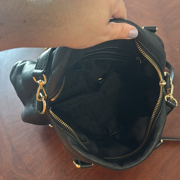 Michael Kors black leather purse - Picture 2 of 7